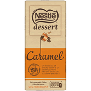 Chocolat au lait caramel Nestlé Dessert