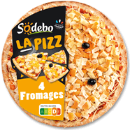 SODEBO : Pizza aux 4 Fromages