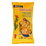tortillas chips nature auchan 185g