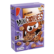  Céréales en forme de mini cookies au chocolat