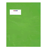  Protège cahier 17 x 22cm vert