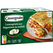  Lasagnes aux légumes du soleil et mozzarella