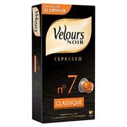  Capsules de café espresso classique N°7