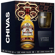  Coffret blended scotch whisky + 2 verres