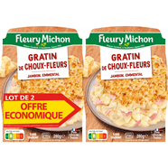 FLEURY MICHON Gratin de choux-fleurs au jambon