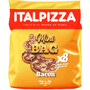  Mini pizza au bacon