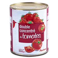  Double concentré de tomates