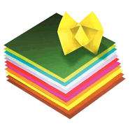  Papiers pliages Origami 15 x 15cm