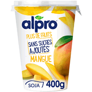  Dessert végétal soja mangue sans sucres ajoutés