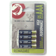  4 piles rechargeables - type AAA