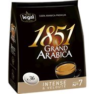  Dosettes de café grand arabica N°7