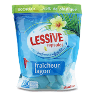  Lessive capsules fraîcheur du Lagon