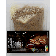  Galettes bretonnes oeuf, jambon, emmental