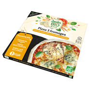  Pizza 3 fromages bio