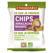  Chips d'arracacha manioc bio