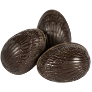  Petits oeufs au chocolat noir praliné
