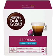  Capsules de café espresso décaféiné N°5