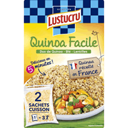  Duo de quinoa, blé et lentilles