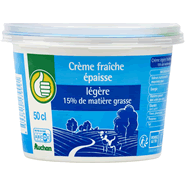  Crème fraîche légère épaisse 15% M.G