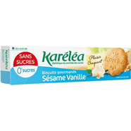  Biscuits gourmands sésame vanille sans sucre
