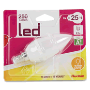  Ampoule LED Flamme E14 25W