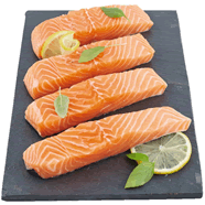 4 pavés de saumon