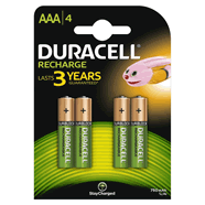  Piles rechargeables - type AAA 750 Mah