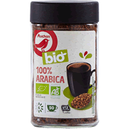  Café soluble pur arabica bio