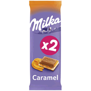  Tablette de chocolat au lait au caramel