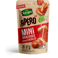  Mini saucisses saveur chorizo