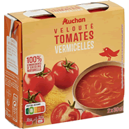  Velouté de tomates et vermicelles