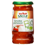  Sauces tomates parmesan bio