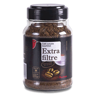  Café soluble extra filtre