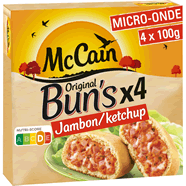  Bun's jambon ketchup
