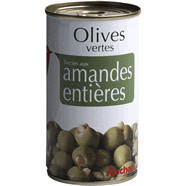  Olives vertes farcies aux amandes entières