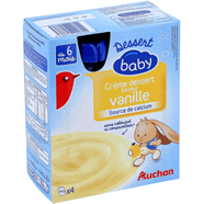  Dessert lacté à la vanille dès 6 mois