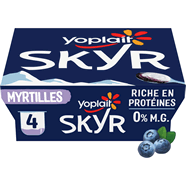  Skyr sur lit de myrtilles 0% M.G