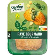  Pavé gourmand aux épinards et fromage