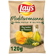  Chips à la méditerranéenne aux herbes de Provence