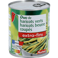  Haricots verts et haricots beurre extra-fins