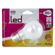  Ampoule LED Sphérique B22 60W