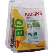  Raisins secs bio