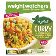  Riz et patates douces au curry et légumes micro-ondes