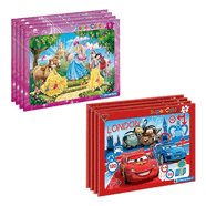  Puzzles princesse - 4 x 15 pièces