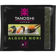 Tanoshi Tanoshi Feuilles D'algues Nori Japonaises Grillées