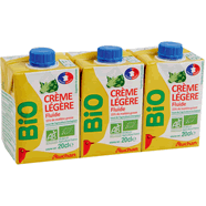  Crème fluide légère bio 15% M.G UHT