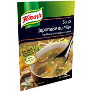  Soupe japonaise au Miso, nouilles de champignon shiitake