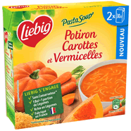  Potiron, carottes et pâtes vermicelles