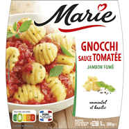  Gnocchi et jambon fumé sauce tomate micro-ondes