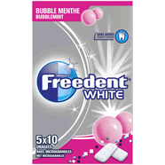  Chewing-gum bubble menthe